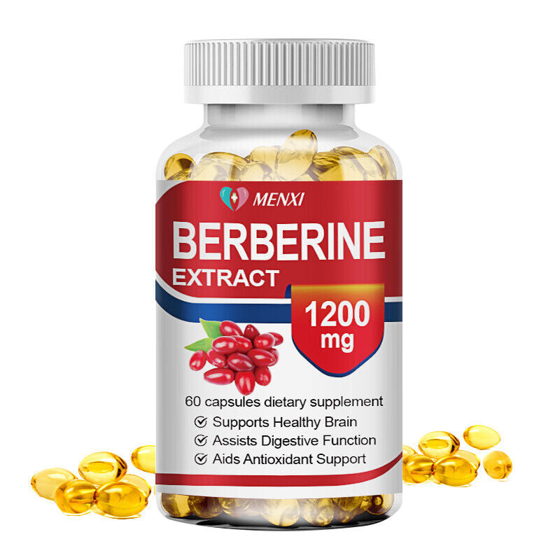 Premium Berberine HCL Extract 1200Mg, Healthy Cholesterol, Anti-Inflammat