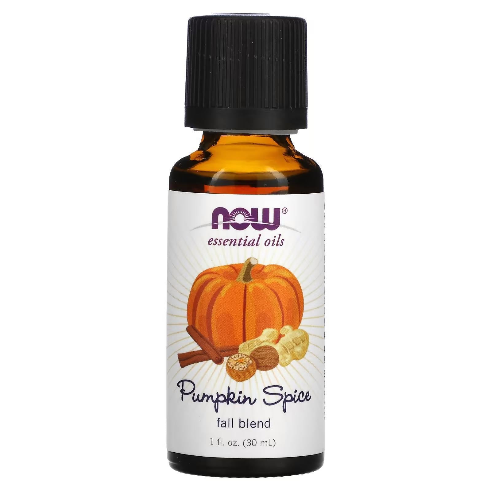 Pumpkin Spice Essential Oil NOW Fall Blend 1 Oz 30Ml Warming and Calming