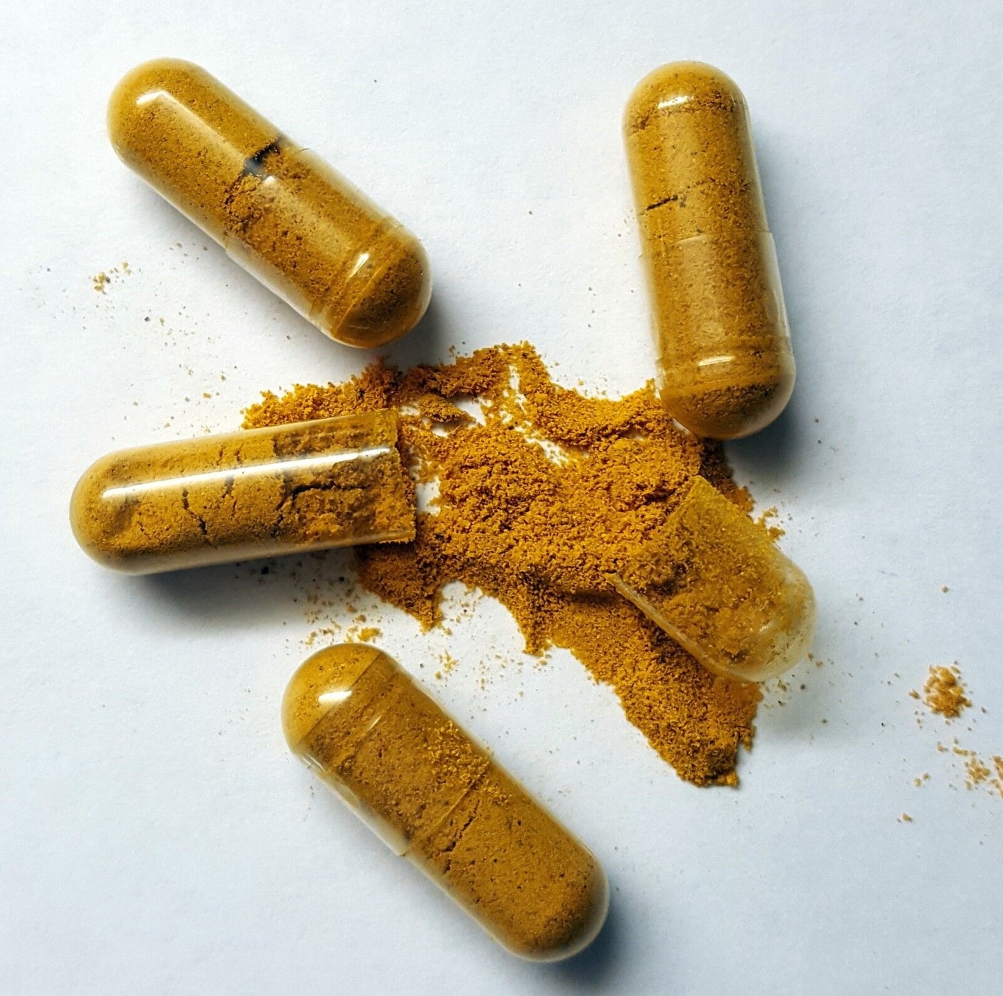 Turmeric Capsule & Ginger Root Capsule Value Pack Combo! Made Fresh on Demand!