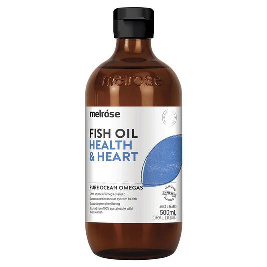 Melrose Omega Fish Oil Health & Heart 500Ml