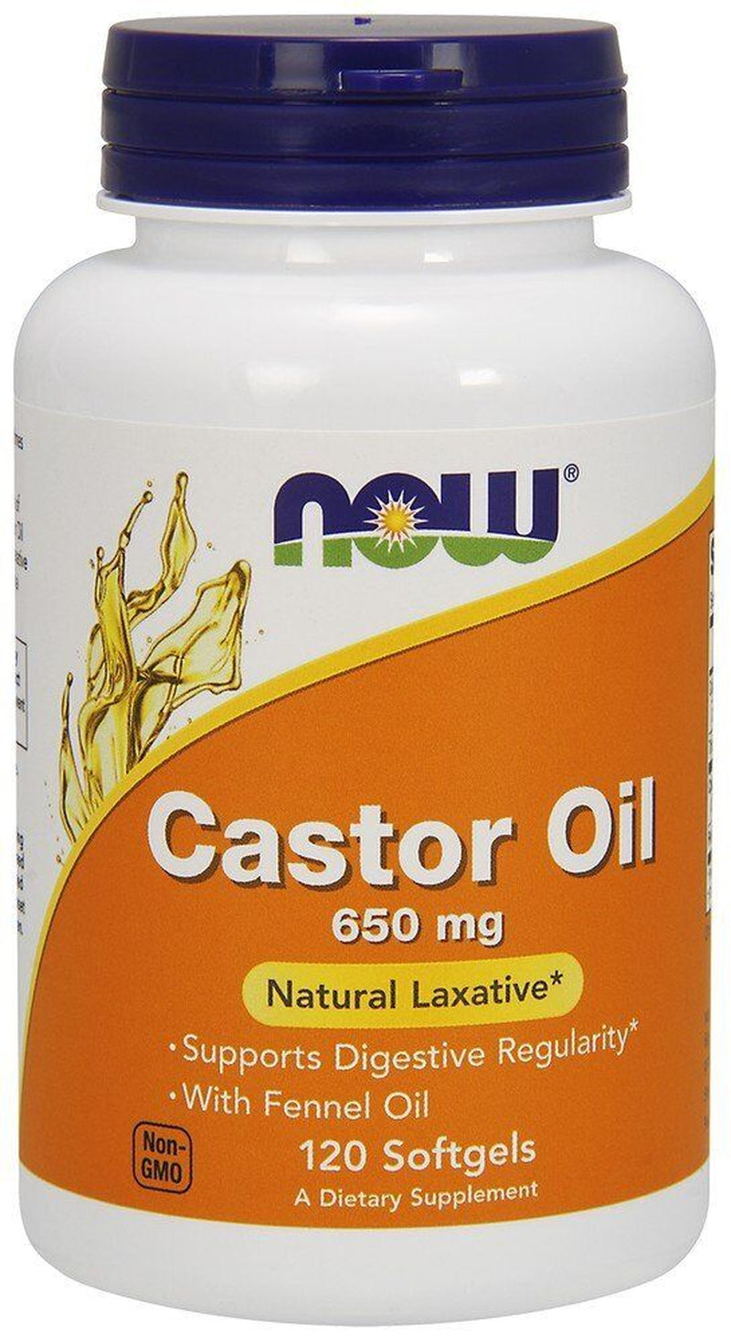 CASTOR OIL 650MG 120 Softgel