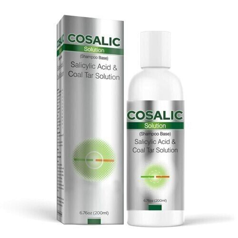 Cosalic Coal Tar and Salicylic Acid Solution Shampoo - [200Ml/6.76Oz]