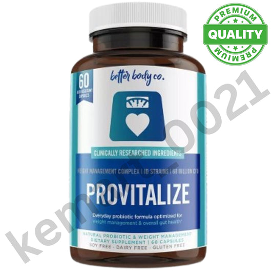 Provitalize Natural Menopause Probiotics for Weight Gain and Hot Flashes