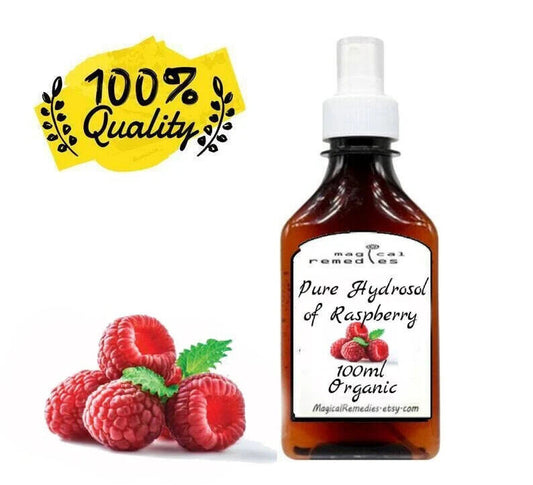 100% Organic Pure Raspberry Flower Water