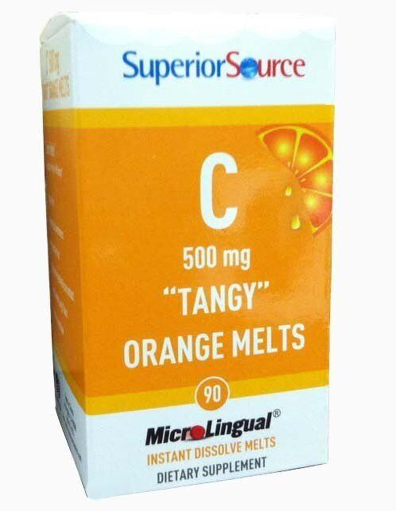 Superior Source C 500 Mg Tangy Orange Melts 90 Sublingual Tablet