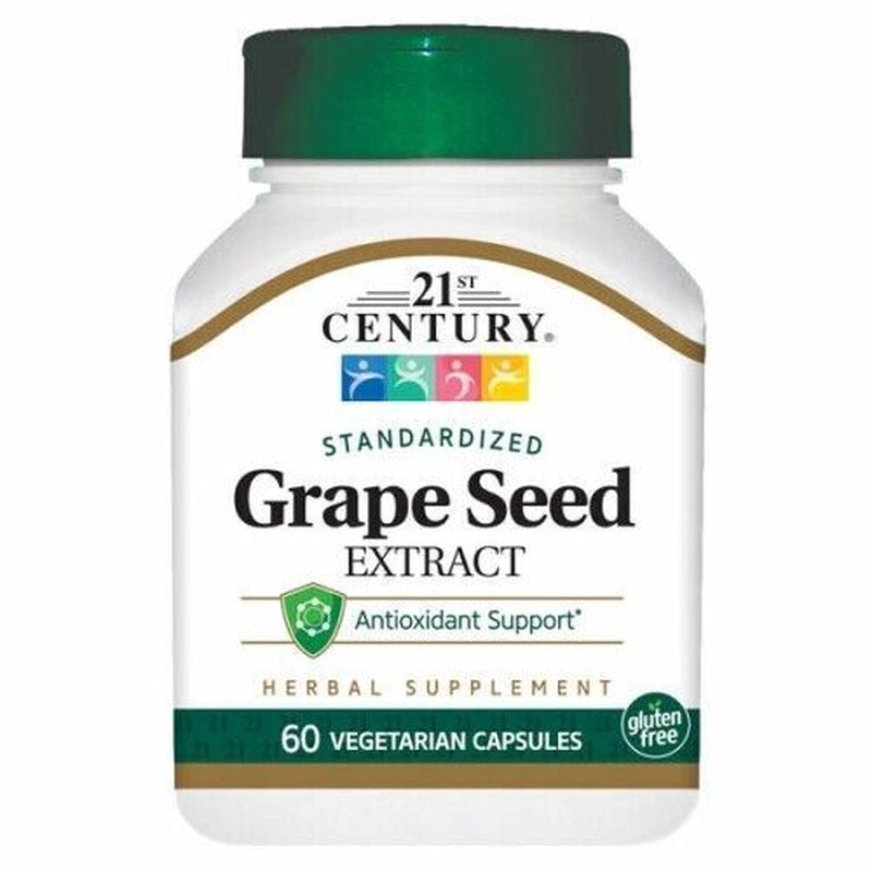 Grape Seed Extract 60 Caps by 21St Century