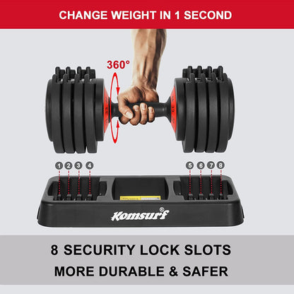 Adjustable Weight Dumbbells