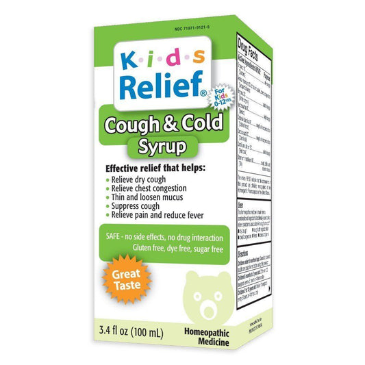 Homeolab Kids Relief Cough & Cold Syrup 100 Ml Liquid