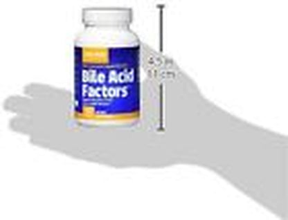 JARROW FORMULAS Bile Acid Factors 120 Capsules