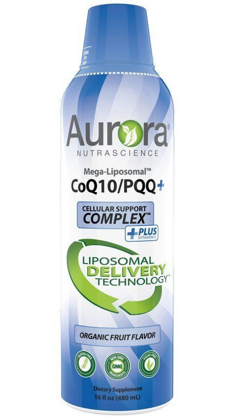 Vida Lifescience Aurora Nutrascience Mega-Liposomal COQ10+ 300Mg + Vitamin C 16