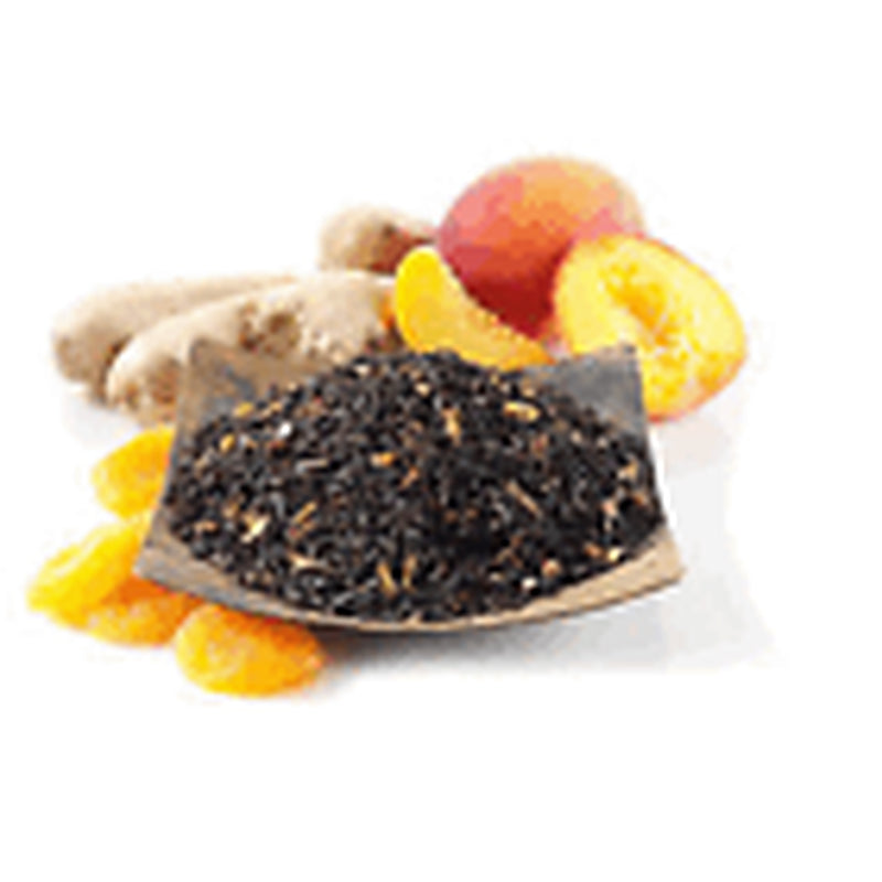 Ginger Peach Black Tea - Loose Black Tea Blend by Nature Tea