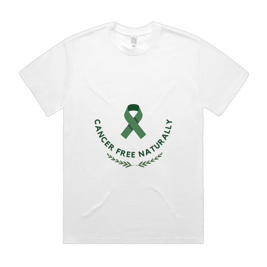 Cancer Free Naturally Unisex Heavy Tee 100% cotton