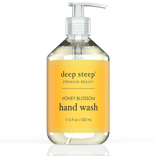 Deep Steep Hand Wash Honey Blossom 17.6 Oz Liquid