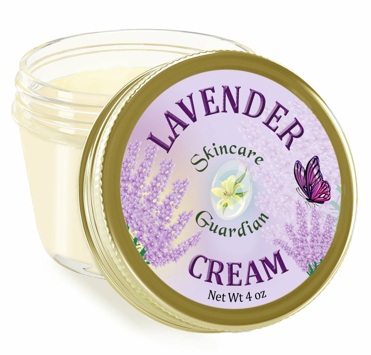 Lavender Cream 4 Oz. "Armored Guardian"