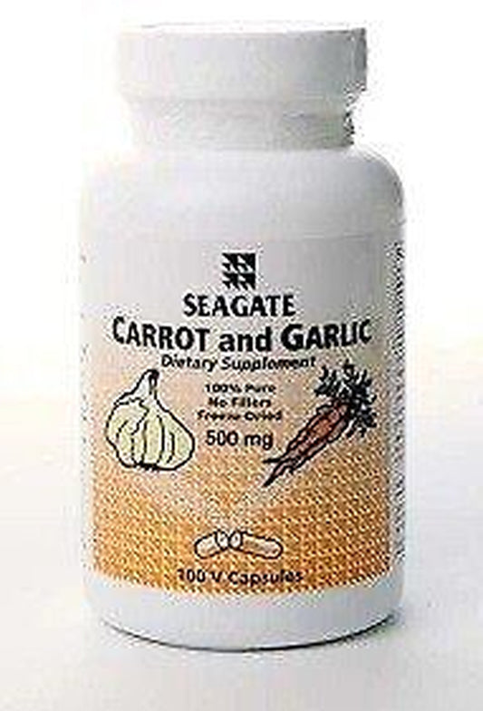 Seagate Vitamins Carrot and Garlic 500 Mg 100 Vegcap