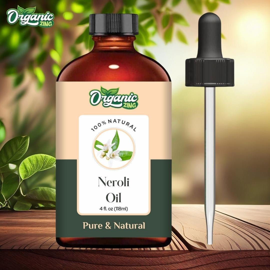 Organic Neroli 100% Pure & Natural Essential Oil - {118Ml/3.99 Fl Oz}