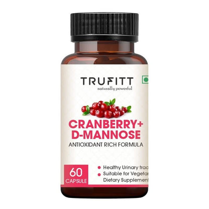 Natural & Organic D-Mannose Antioxidant for Kidney Health 60 Capsules