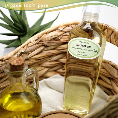 WALNUT OIL PURE OIL COLD PRESSED ORGANIC 