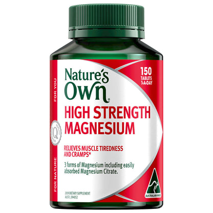 Nature'S Own High Strength Magnesium 150 Tablets