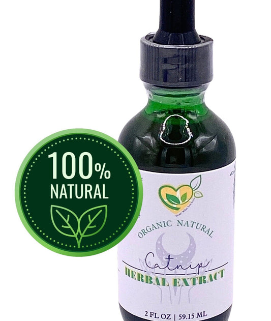 Catnip Tincture Organic Liquid Herbal Drops Natural Mood Sleep 2 OZ Bottle