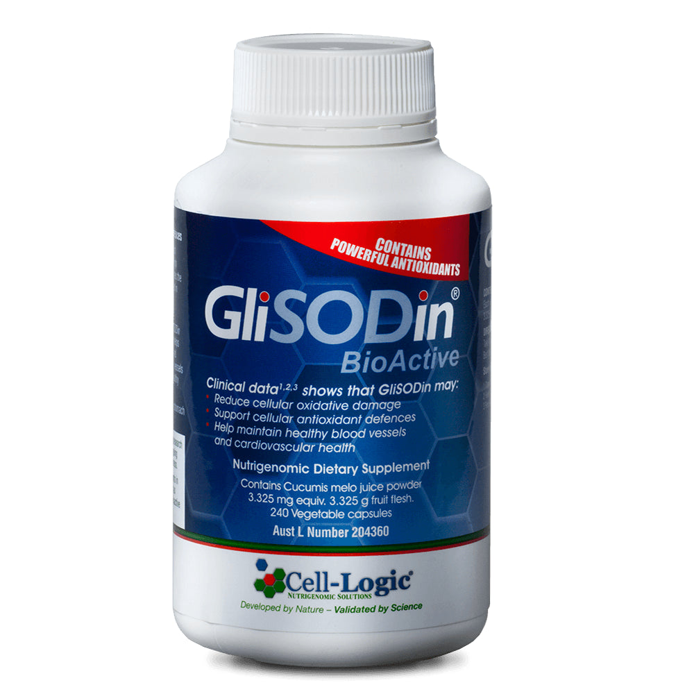 NEW Cell-Logic Glisodin BIOACTIVE 60 CAPSULES Celllogic