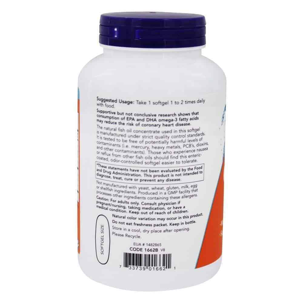 Ultra Omega-3 500 EPA 250 DHA 180 Softgels