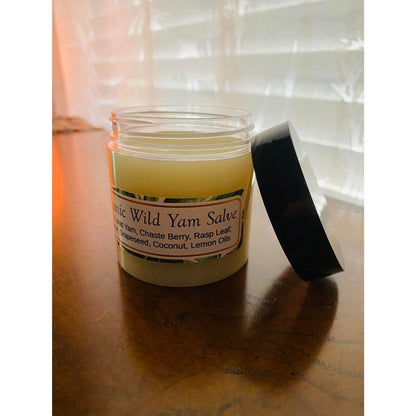 Organic Wild Yam Cream Salve Hormone Support Menopause 4 Fl Oz Chaste Berry