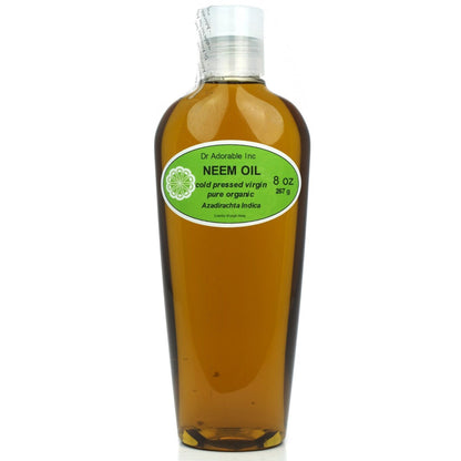 ORGANIC NEEM OIL COLD PRESSED PURE 2 OZ 4 OZ 8 OZ 12 OZ-UP to 1 GALLON