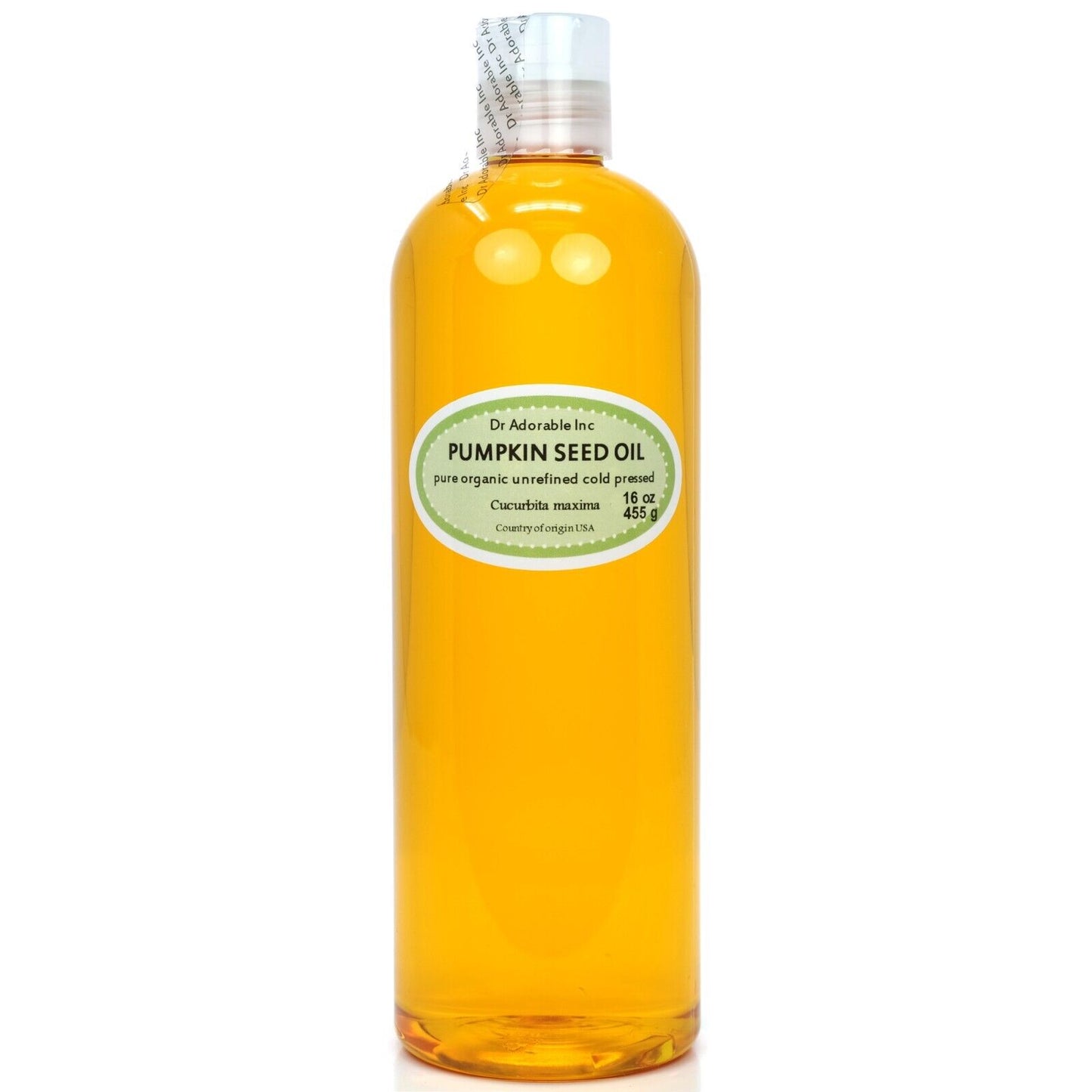 Unrefined Pumpkin Seed Oil 100% Pure 2Oz 4Oz 8Oz 12Oz 16Oz up to Gallon Organic