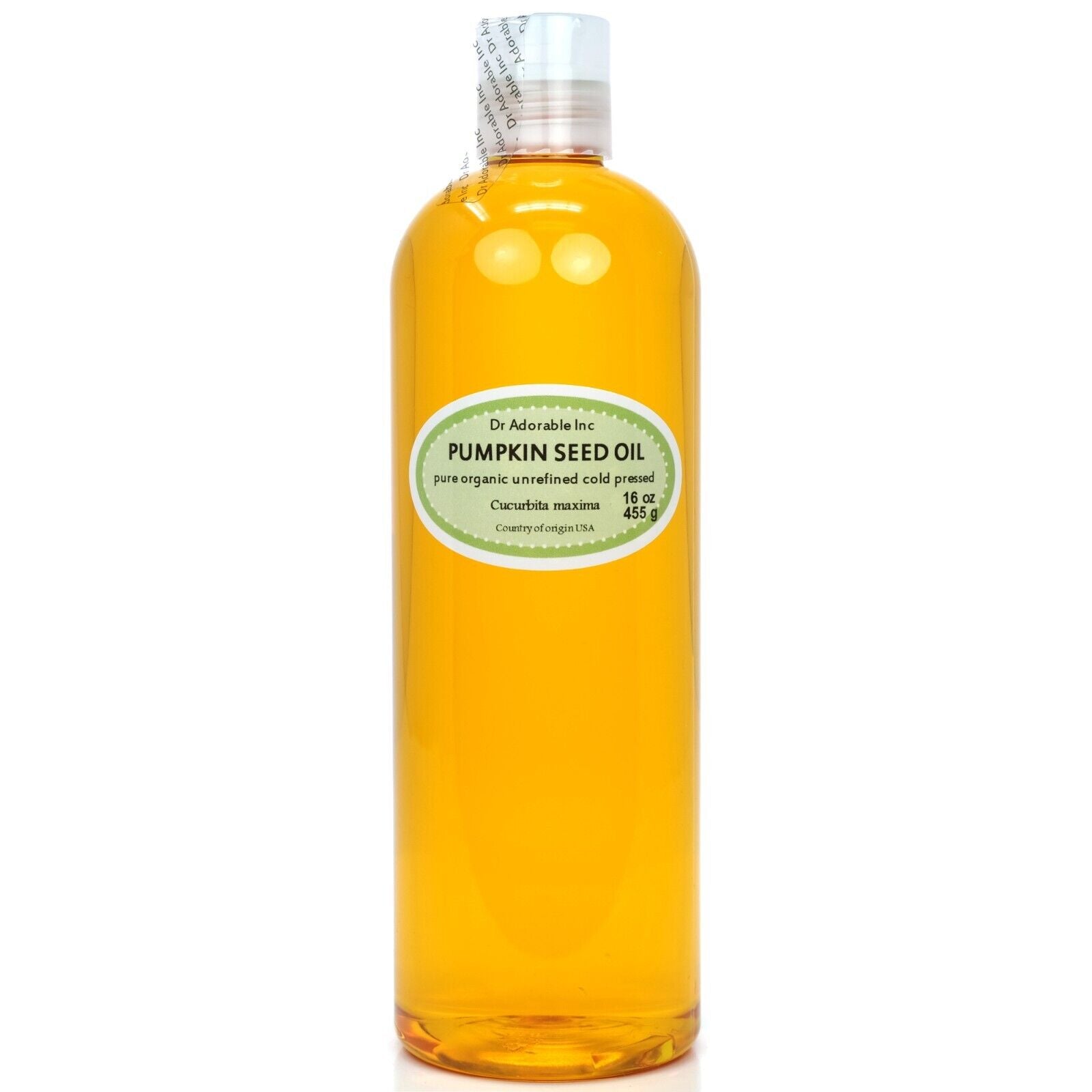 Unrefined Pumpkin Seed Oil 100% Pure 2Oz 4Oz 8Oz 12Oz 16Oz up to Gallon Organic