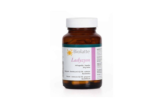 BIOLATTE Ladyzym (Triple Enzymes, Coenzyme Q10) 60 Capsules