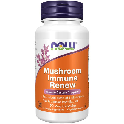 NOW Foods Mushroom Immune Renew, 90 Veg Capsules