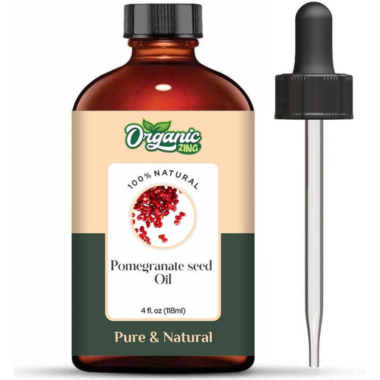 Organic Pomegranate 100% Pure & Natural Carrier Oil - {118Ml/3.99 Fl Oz}