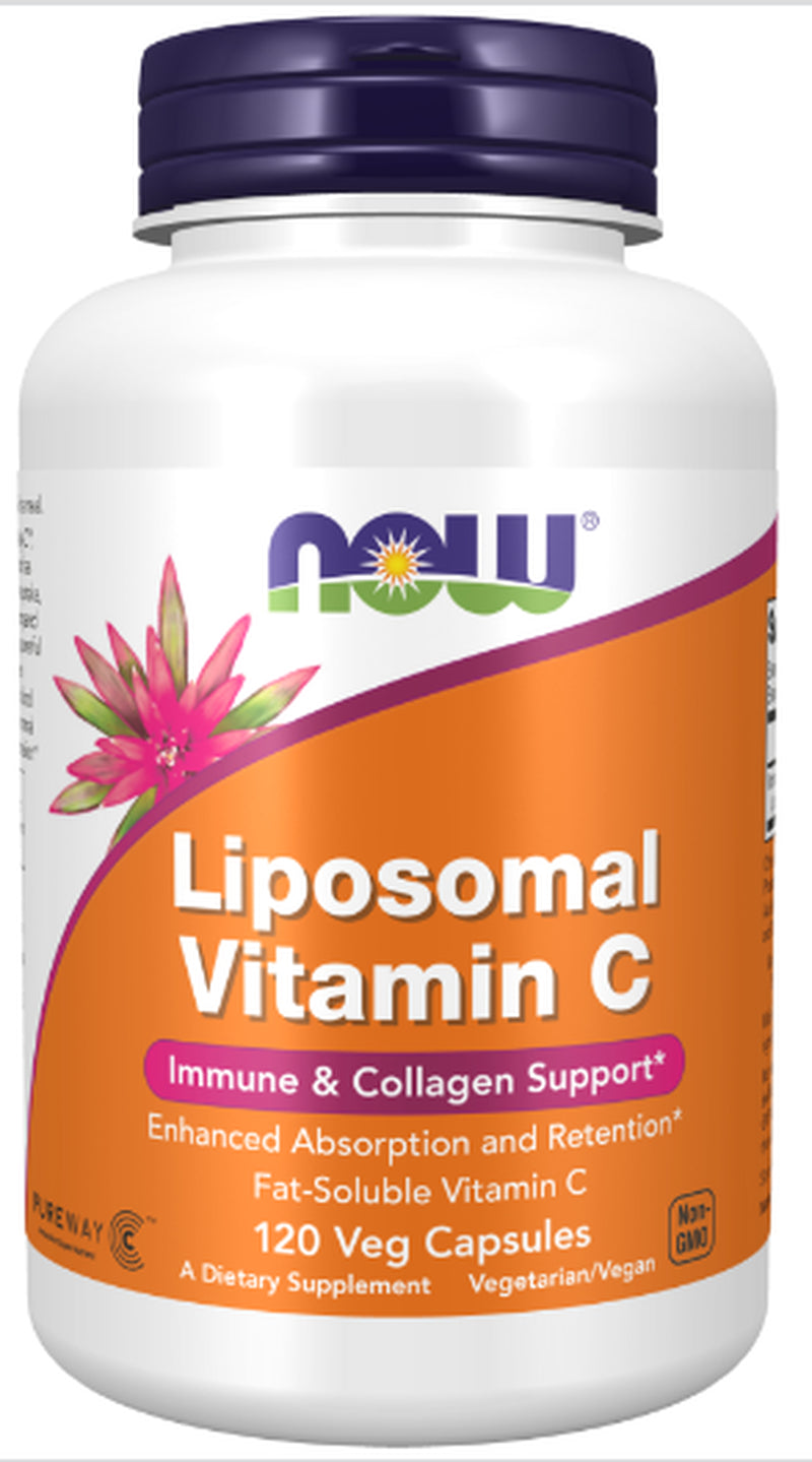 Now Foods Liposomal Vitamin C, 120 Veg Capsules