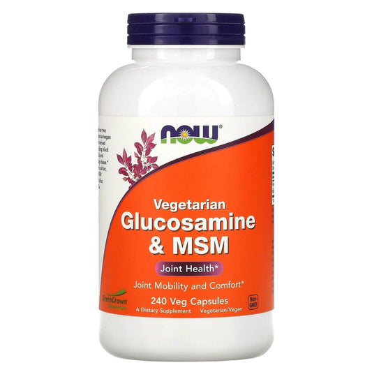 Vegetarian Glucosamine and MSM Vegetarian Capsules Joint Health