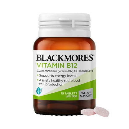 Blackmores B12 100MCG 75 Tablets