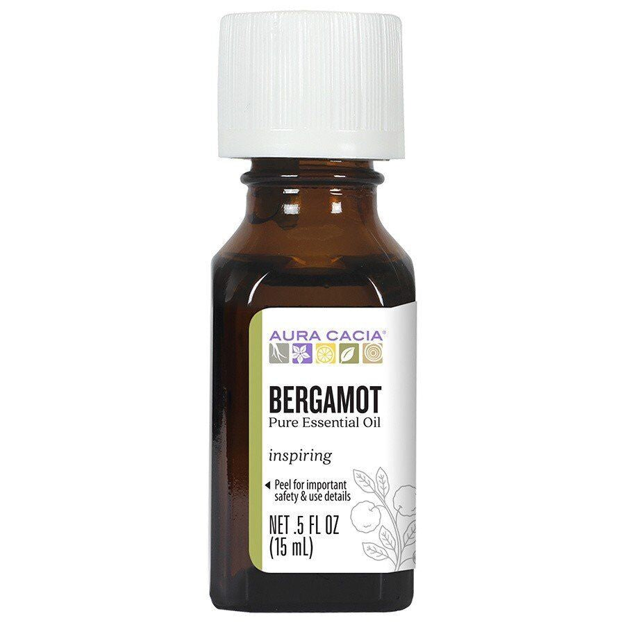 Aura Cacia Bergamot Essential Oil 0.5 Oil