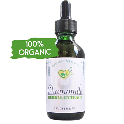 Chamomile Extract Non-Alcohol Tincture Organic Liquid Herbal Drops Plantbase 2Oz