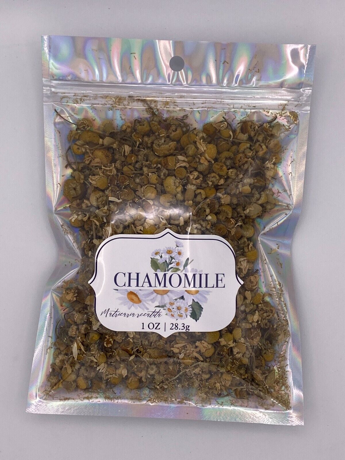 Chamomile Flower Cut & Sifted Organic Herb Natural Plant-Base 28.3G / 1 Oz Calm