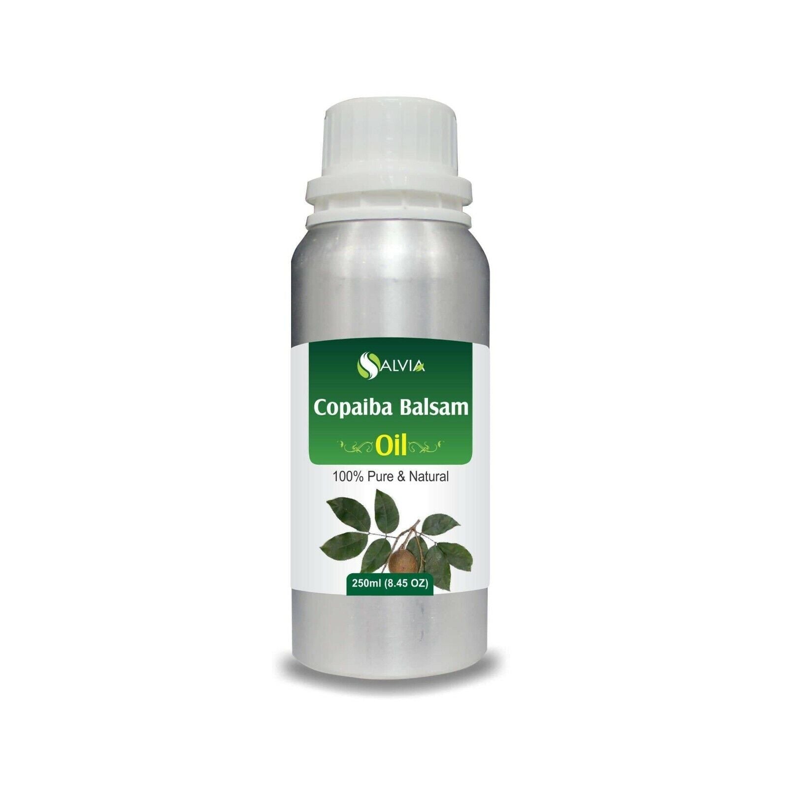 Copaiba Balsam (Copaifera Officina) 100% Pure & Natural Carrier Oil -[10Ml-25 L]