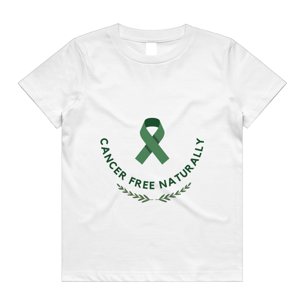 Cancer Free Naturally Kids/Youth Tee 100% cotton