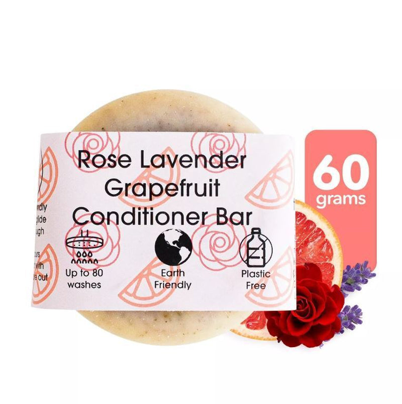 The Natural Spa - Rose, Grapefruit & Lavender Solid Conditioner Bar