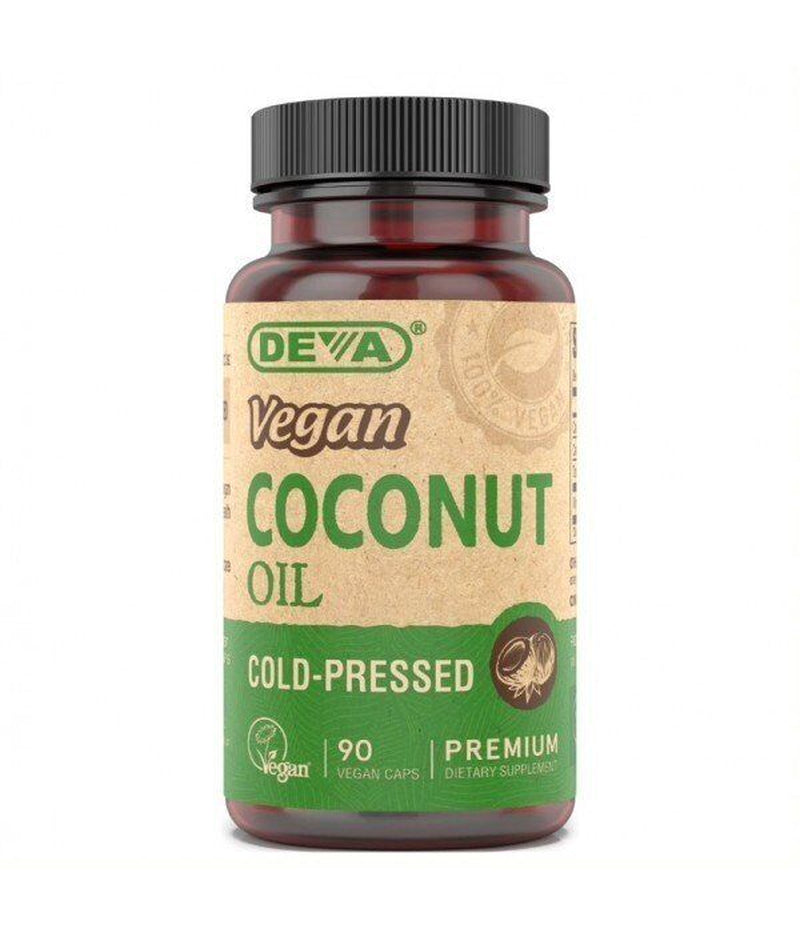 Deva Vegan Vegan Virgin Coconut Oil 90 Vegcap