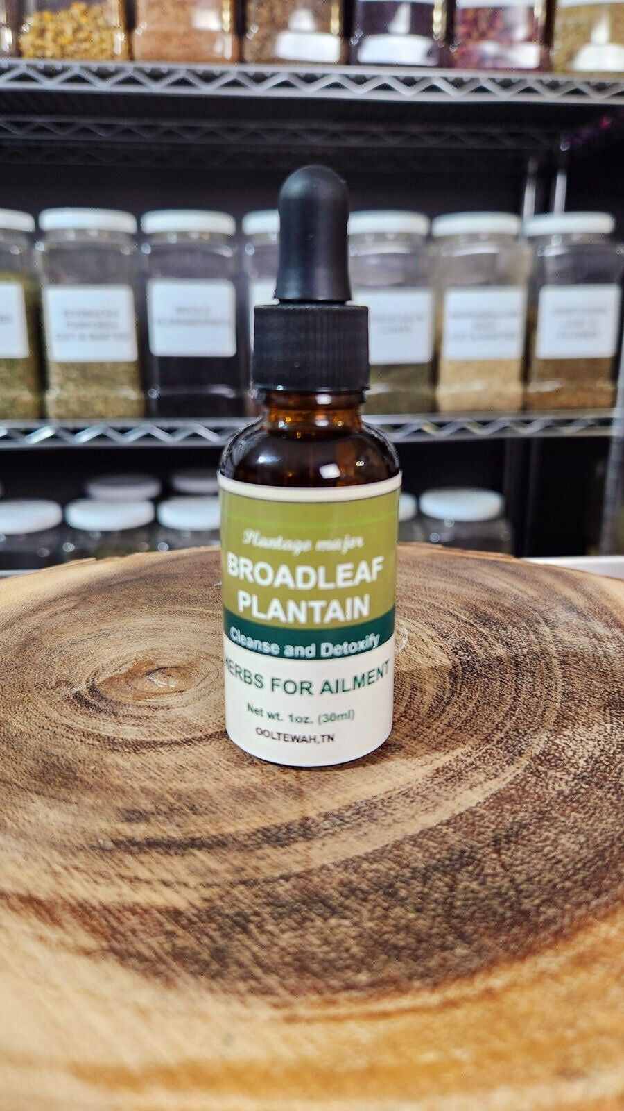 Broadleaf Plantain Tincture-Detox