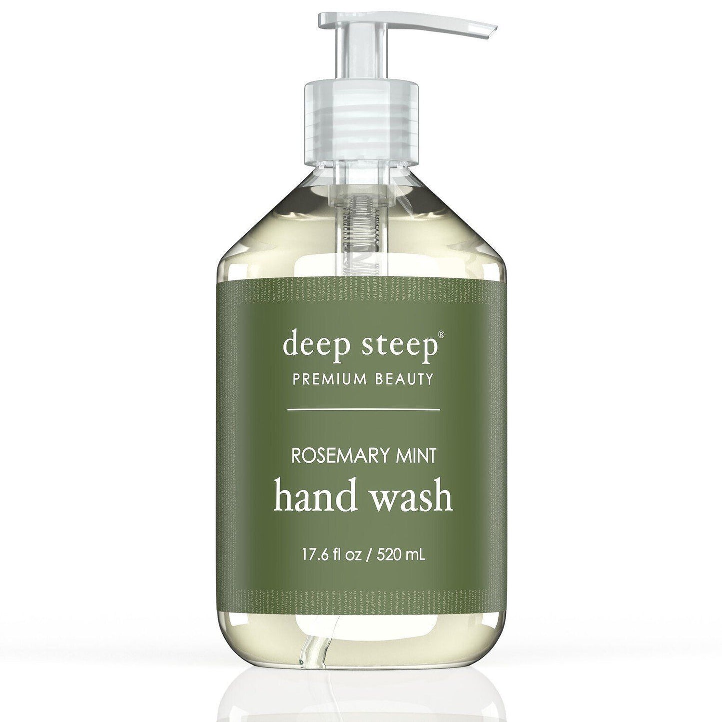 Deep Steep Hand Wash Rosemary Mint 17.6 Oz Liquid