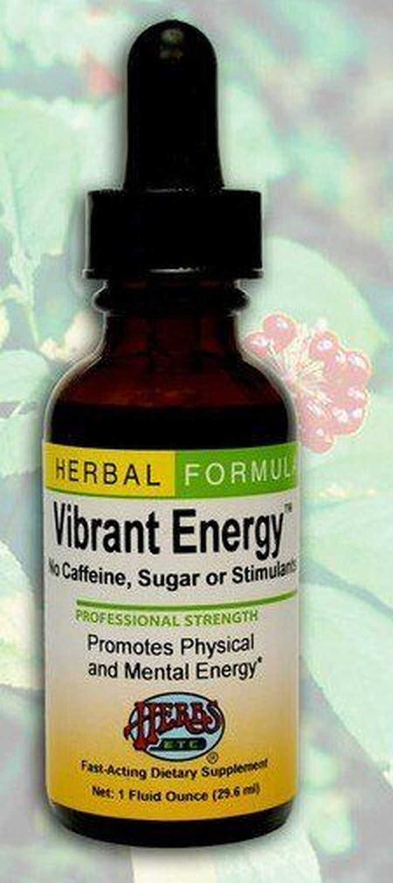 Herbs Etc Vibrant Energy 1 Oz Liquid