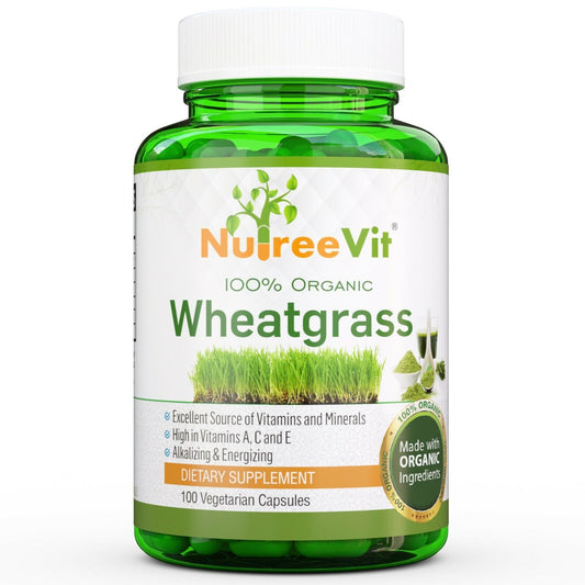 PURE ORGANIC WHEATGRASS CAPSULES (500Mg)