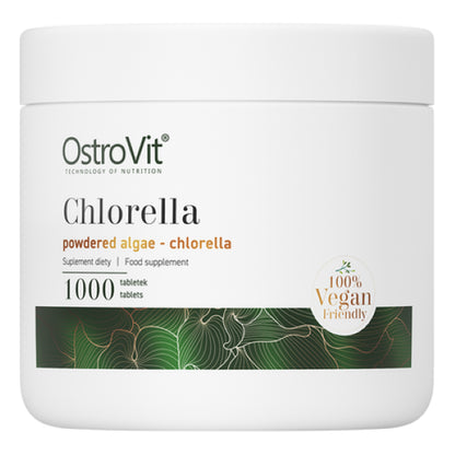 Ostrovit SPIRULINA -CHLORELLA 1000, 2000 Tablets VEGE