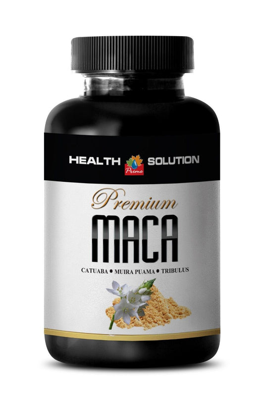 Maca Root Capsules - PREMIUM MACA - Improve Physical Performance - 1 Bottle