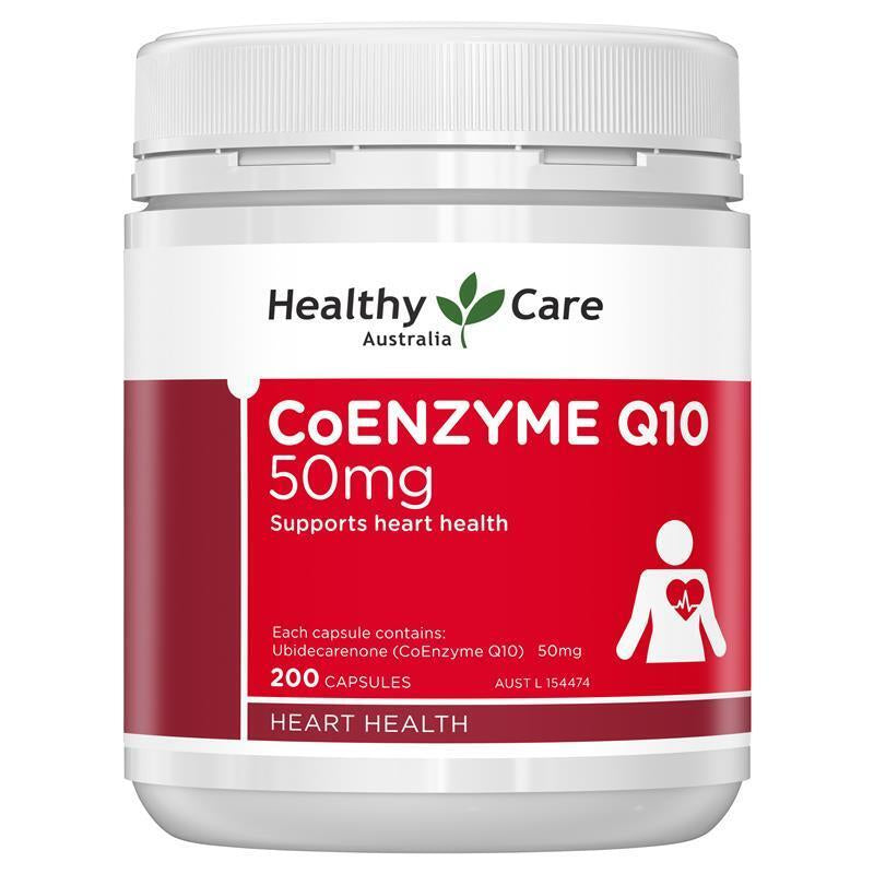 Healthy Care Coenzyme Q10 50Mg 200 Capsules